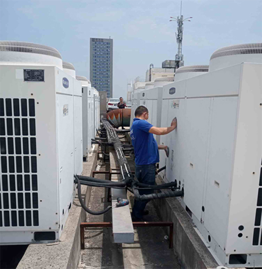 邛崃中央空调制热和不制冷系统维修方法